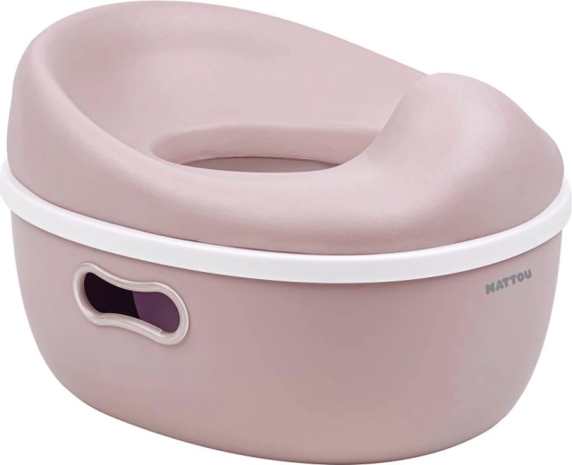 Nattou tanuló bili 3 az 1-ben Potty dusty pink