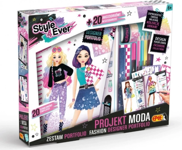 Divatprojekt Portfólió Kreatív készlet