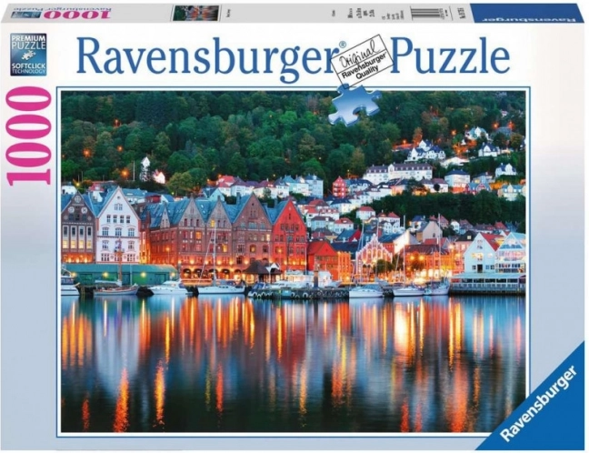 Ravensburger puzzle Bergen, Norvégia – 1000 darab