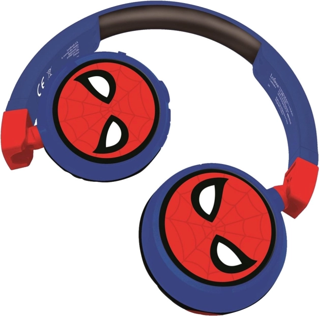 Összecsukható Spider-Man Bluetooth fejhallgató