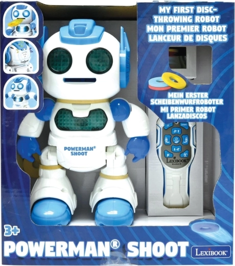 Lexibook multifunkciós, programozható robot kilőhető korongokkal