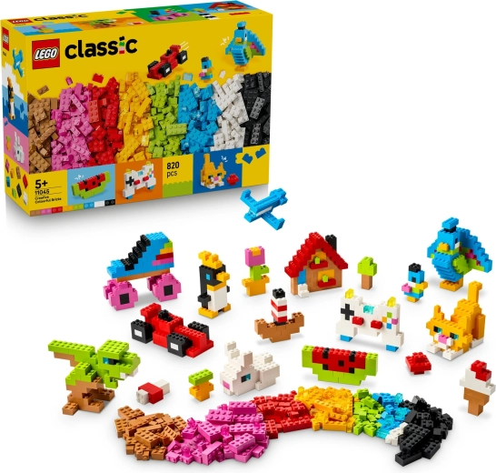 LEGO Classic kreatív színes kockák