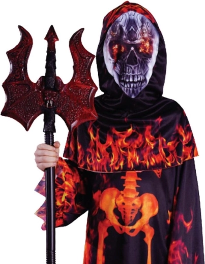 Lángok és csontvázminta