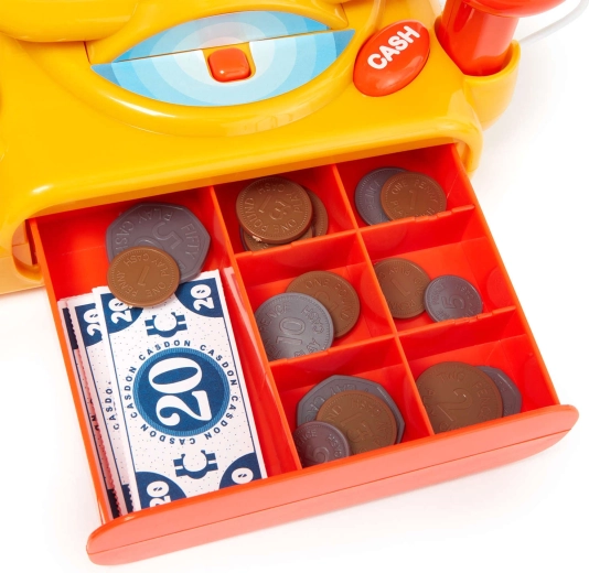 Kihúzható pénztárfiók rekeszekkel