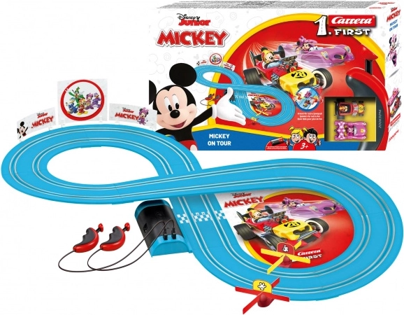 CARRERA First Mickey on Tour 2,4 m autóversenypálya