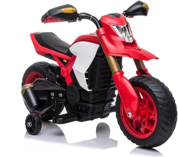 Gyermek elektromos motorkerékpár – piros