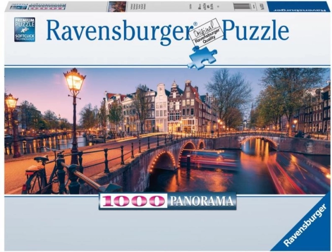 Amszterdam panoráma puzzle 1000 darabbal