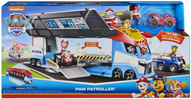 Mancs Őrjárat Paw Patroller 2 – szállító kamion és versenypálya Ryderrel