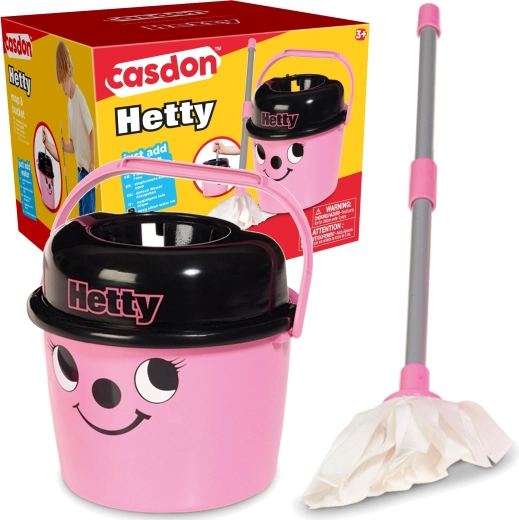 Casdon Hetty gyermek takarítókészlet felmosóval és vödörrel