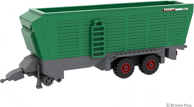 Építőkészlet Brixies Plus Fendt Tigo XR