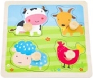 Babu fa farmás puzzle gyerekeknek