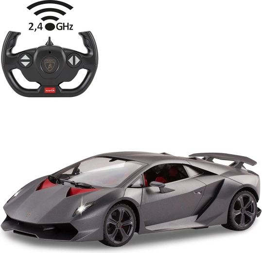 RC Lamborghini Sesto Elemento autó 1:14, szürke