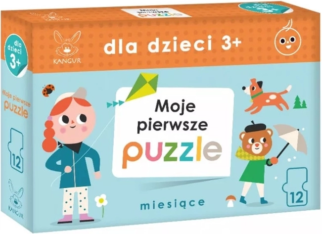 Első kirakóm gyerekeknek 3+ – nagy padlókirakó 80 cm, 12 darab
