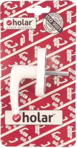 Ablak félig kilincs Klasik, fehér műanyag kilincs mikroventilációval