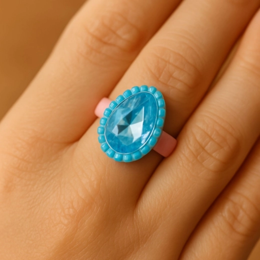 Csillogó kövek és élénk színek