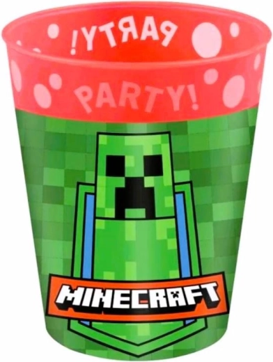 Minecraft műanyag pohár – 1 db