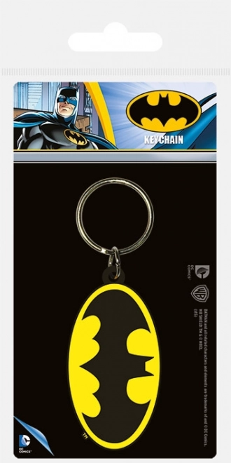 Gumírozott Batman kulcstartó
