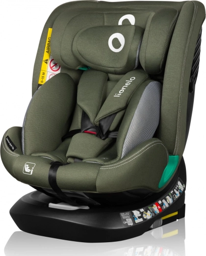 Lionelo Bastiaan One i-Size 40–150 cm autósülés, Green Olive
