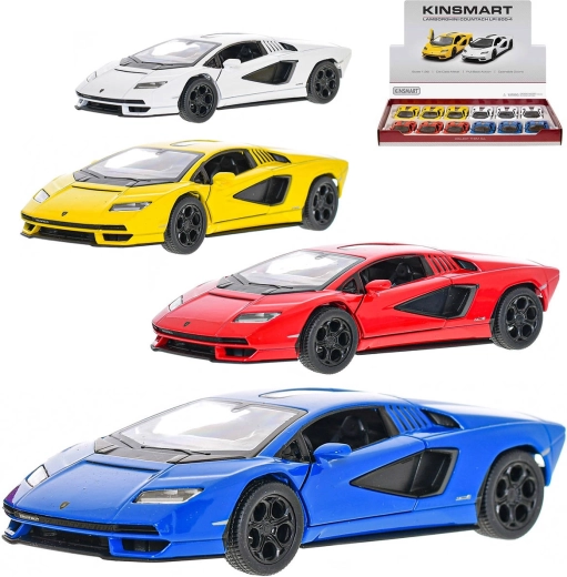 Kinsmart fém autómodell Lamborghini Countach LPI 800-4 12,5 cm (1:38) - 1 db