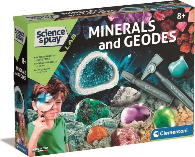 CLEMENTONI Science&Play: Ásvány- és geodalabor