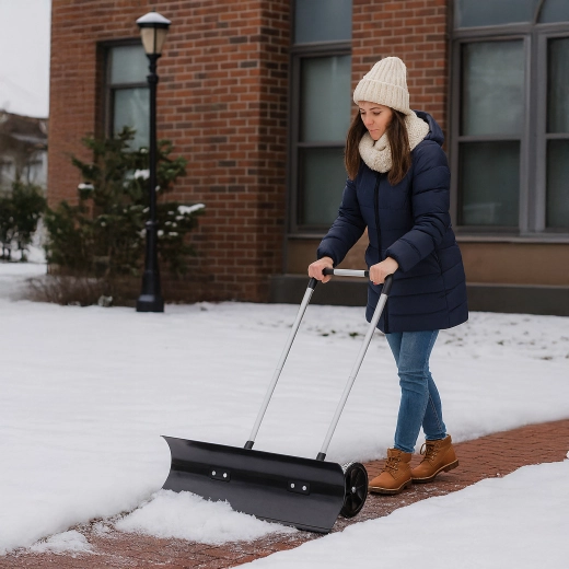 Könnyű hóeltolás erőlködés nélkül