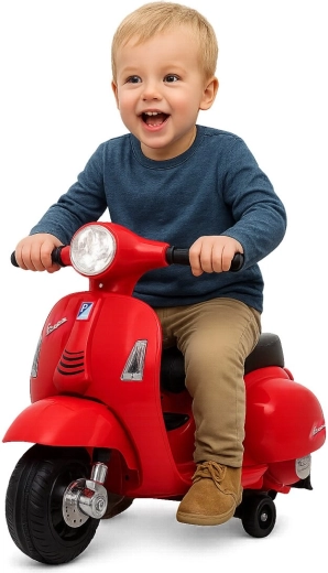 Vörös Vespa Mini elektromos gyerekroller