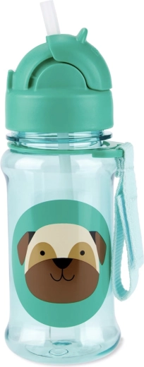 Skip Hop Zoo Tritan szívószálas kulacs 355 ml – Mopsz