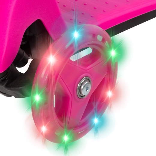 Világító LED kerekek elem nélkül