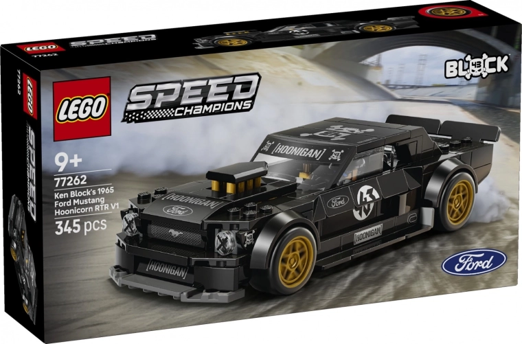 LEGO Speed Champions 1965 Ford Mustang Hoonicorn V1 Ken Block