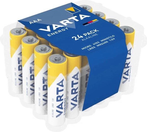 Lúgos AAA mikroceruzaelemek Varta 24 db