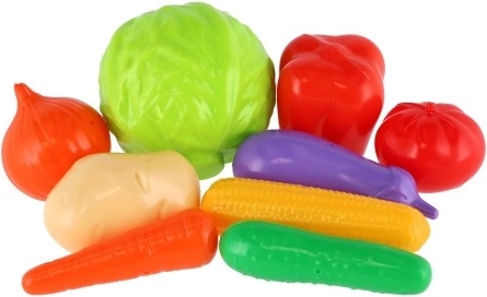 8 színes darab a valósághű játékhoz