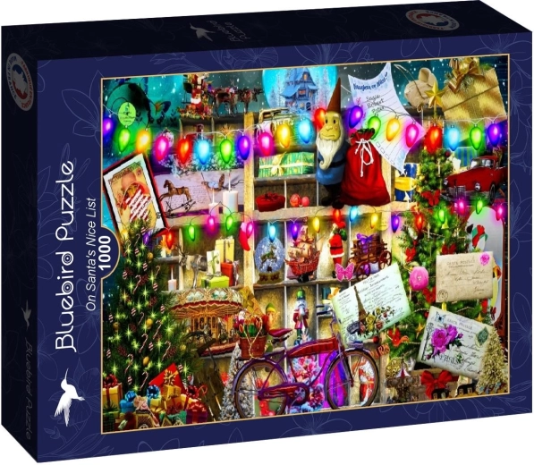 Bluebird puzzle Télapó listája a jó gyerekekről 1000 darab