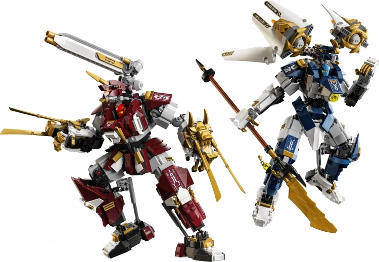 Két, rendkívül jól pozicionálható titán mech