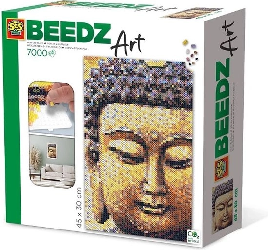 SES Creative Beedz Art vasalható gyöngyök Buddha (7000 db)