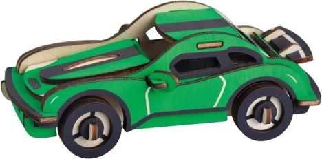 Fa 3D puzzle Hurricane versenyautó