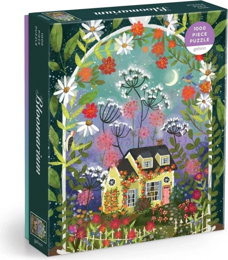 Galison puzzle Virágzó kert 1000 darab – Joy Laforme