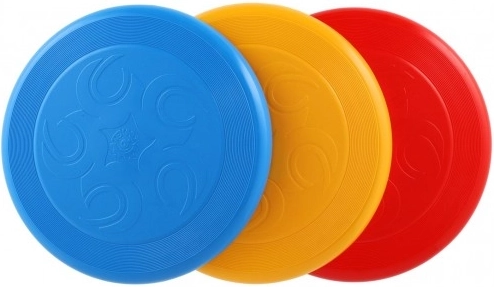 Repülő tányér 23,5 cm – vegyes színek