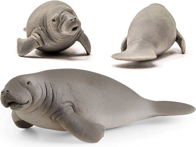 schleich manat vadon élő figura