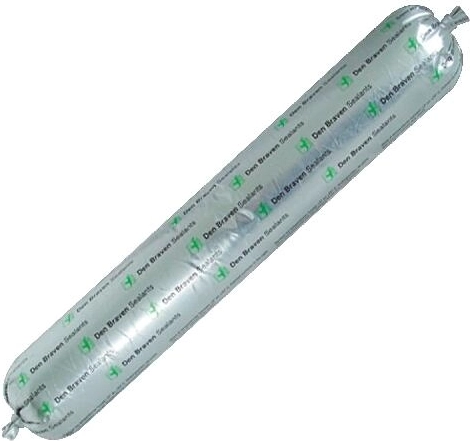 Építőipari butil tömítő 600 ml szürke DEN BRAVEN