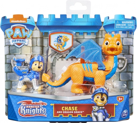 Paw Patrol Bátor lovagok – kiskutyafigura és sárkány (választék)