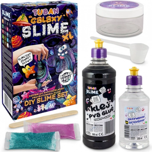 Nagy DIY Slime Kozmikus Galaxy XL