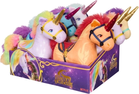 Unicorn Academy plüss egyszarvú, 18 cm, különböző változatok – 1 darab