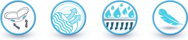 Vékony, rugalmas és biztonságosan a helyén marad