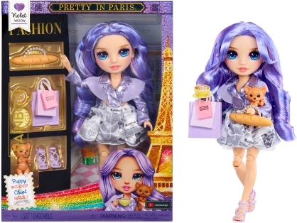 Rainbow High divatbaba Párizsban – Violet