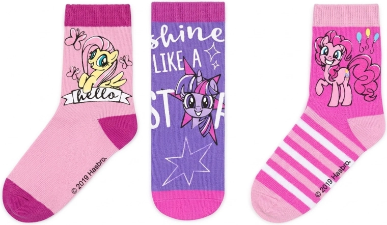 My Little Pony gyerek zokni – 3 páros szett