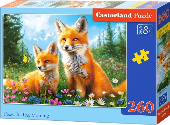 Castorland puzzle Rókás reggel 260 darabos