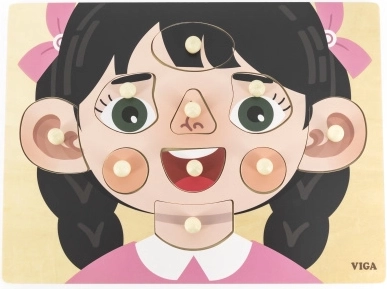 Fa beillesztő – kislány