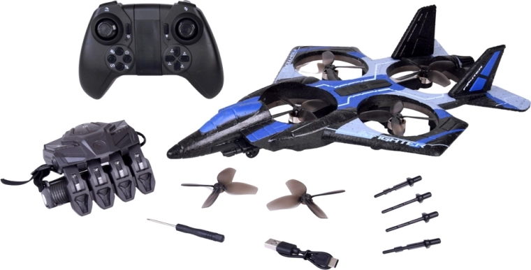 Kettős irányítás: kesztyű és klasszikus távirányító