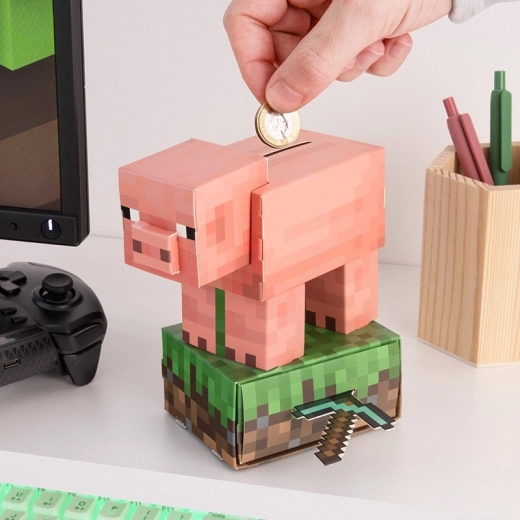 Minecraft kreatív perselykészlet – malac