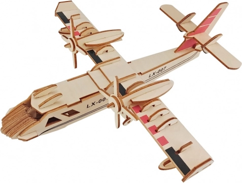 Fából készült 3D puzzle bombázó Woodcraft
